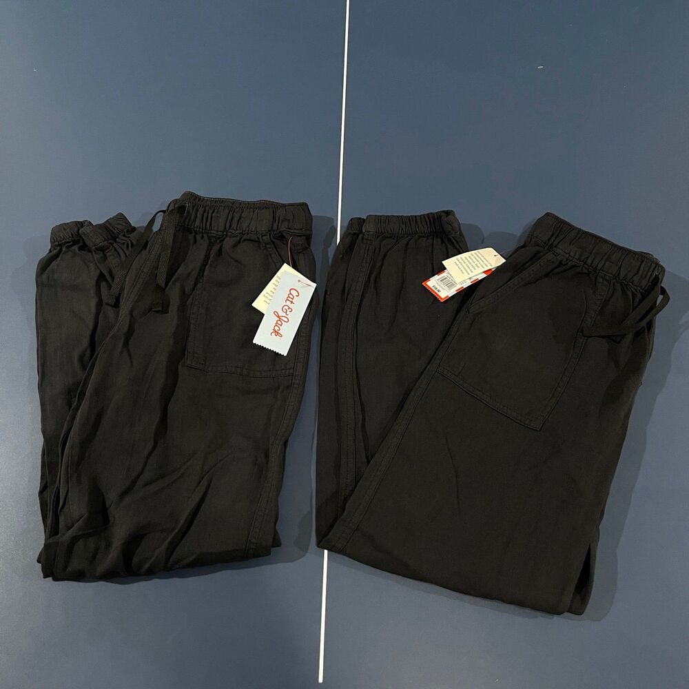 2-Pack Cat & Jack Pants | Large (10-12) | Black | NWT